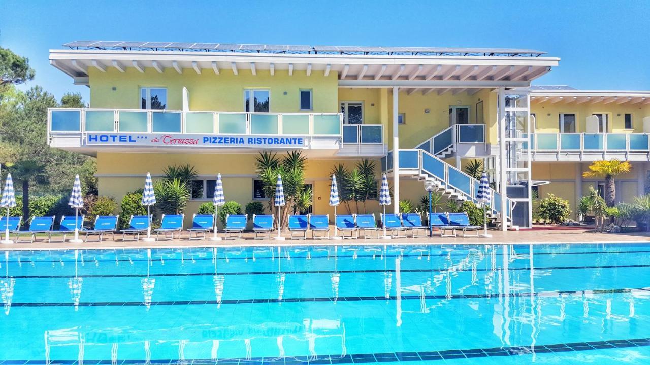 Hotel Alla Terrazza Bibione Buitenkant foto