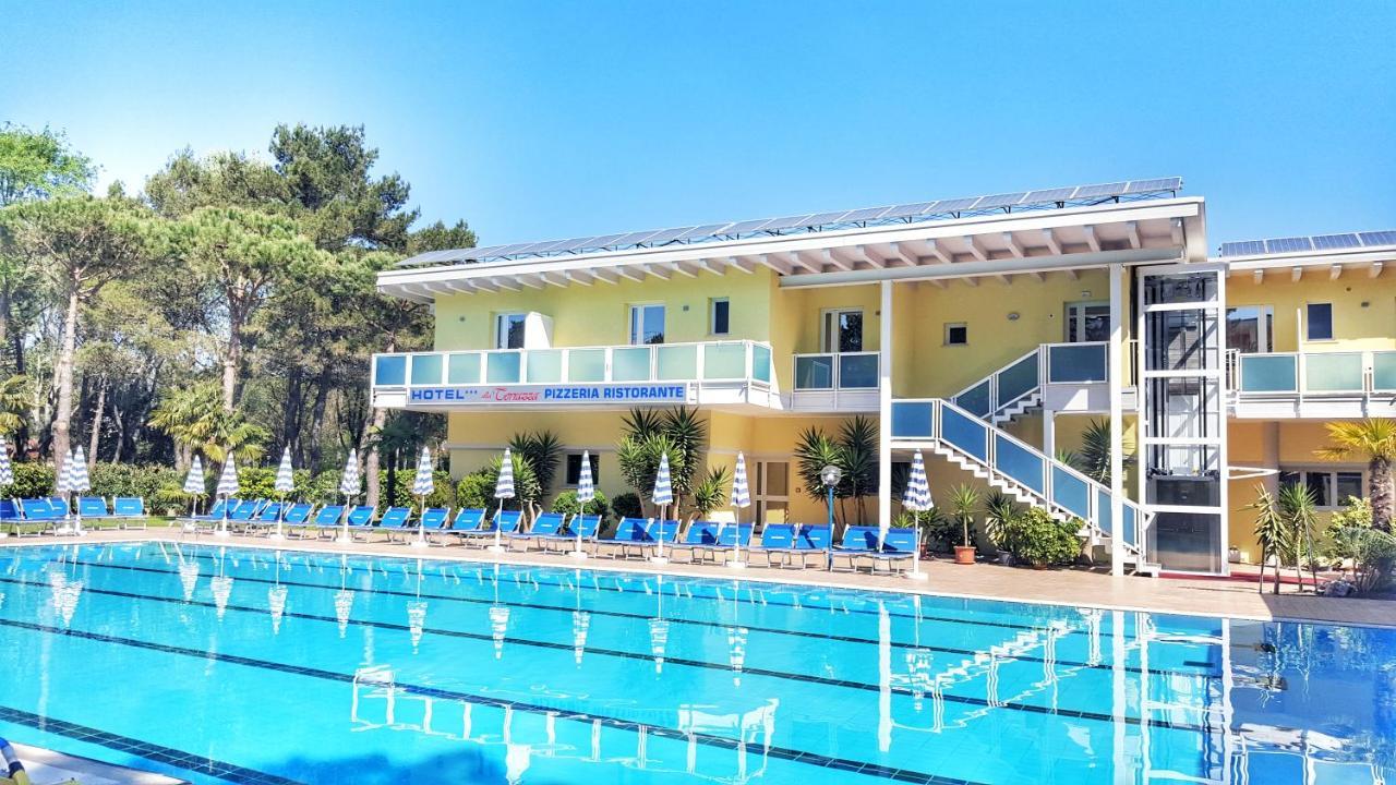 Hotel Alla Terrazza Bibione Buitenkant foto